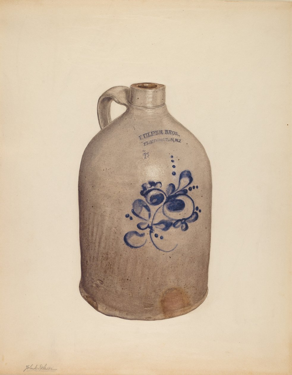 Kande, c. 1938. af Yolande Delasser
