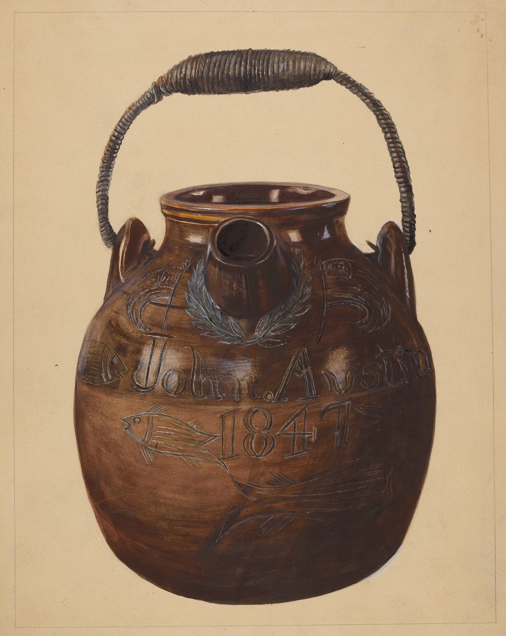 Kande til dej, ca. 1936. af Yolande Delasser