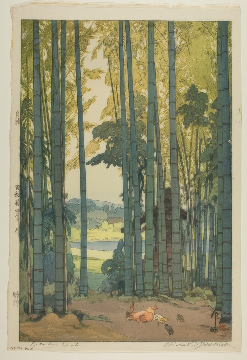 Bambus træ af Yoshida Hiroshi