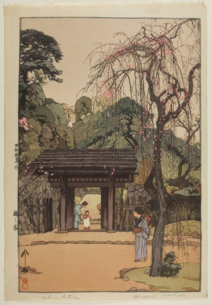 Plum Gateway af Yoshida Hiroshi