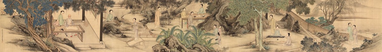 Yuan Mei og hans kvindelige studerende af Yuan Mei