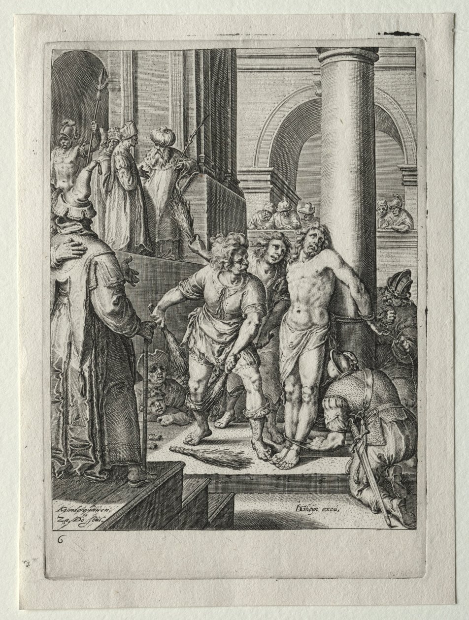 Passionssæt:  Kristi flagellation af Zacharias Dolendo