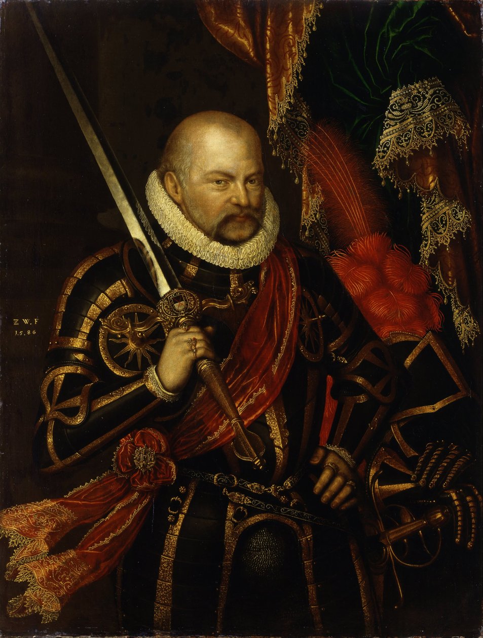 Prinsfyrste August af Sachsen af Zacharias Wehme