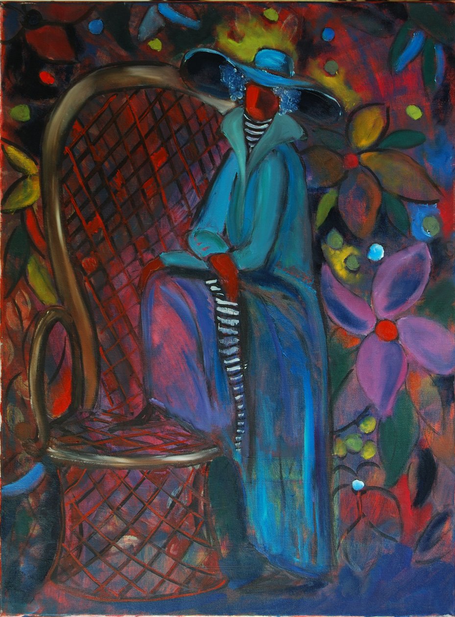 Lady in Blue, 2003 af Zanara Sabina Nedelcheva Williams