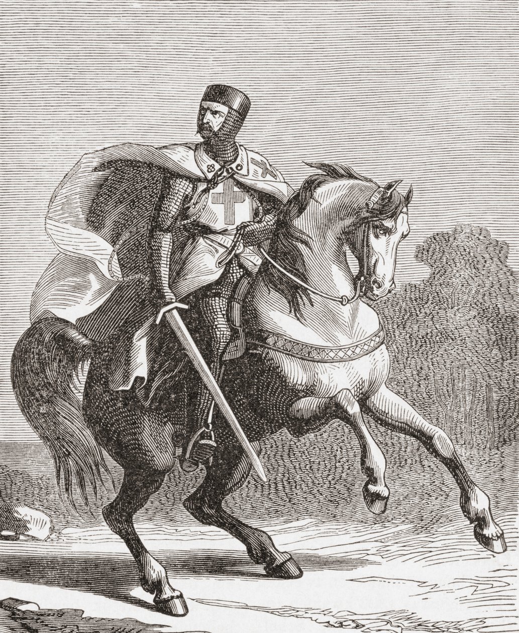 En soldat fra Tempelridderne. af . .