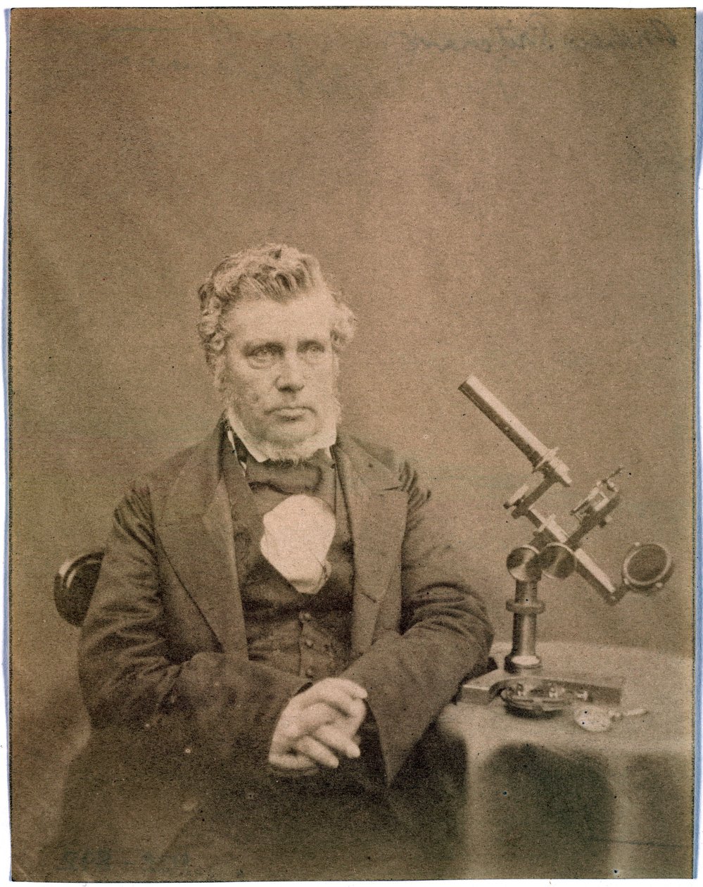 Andrew Pritchard, engelsk optiker, ca. 1850