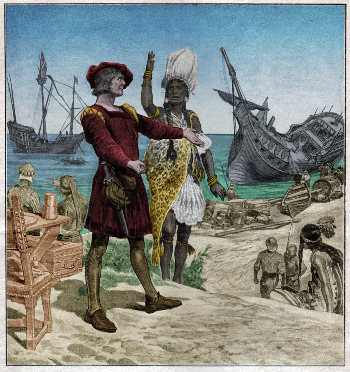 Christopher Columbus af . .