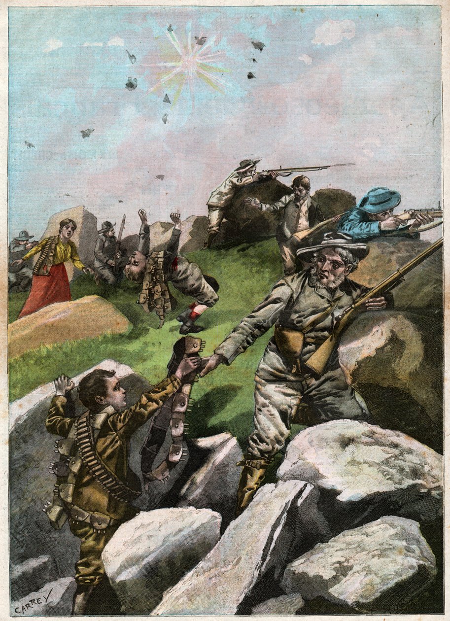 Guerre de Boers. Boernes krig. af John Pardon