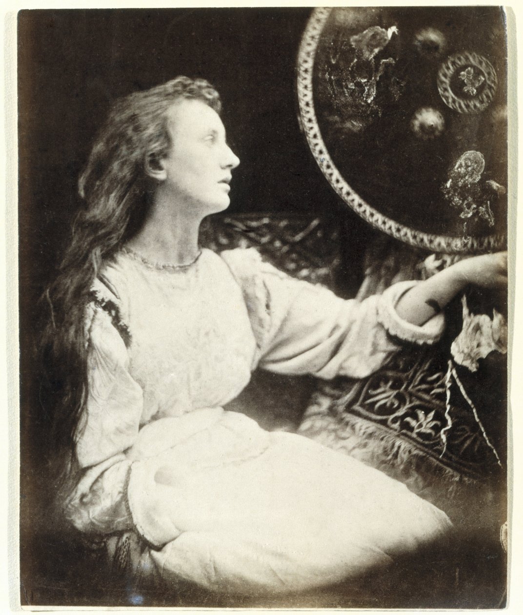 Idylls of the King, Elaine miniature af John Pardon