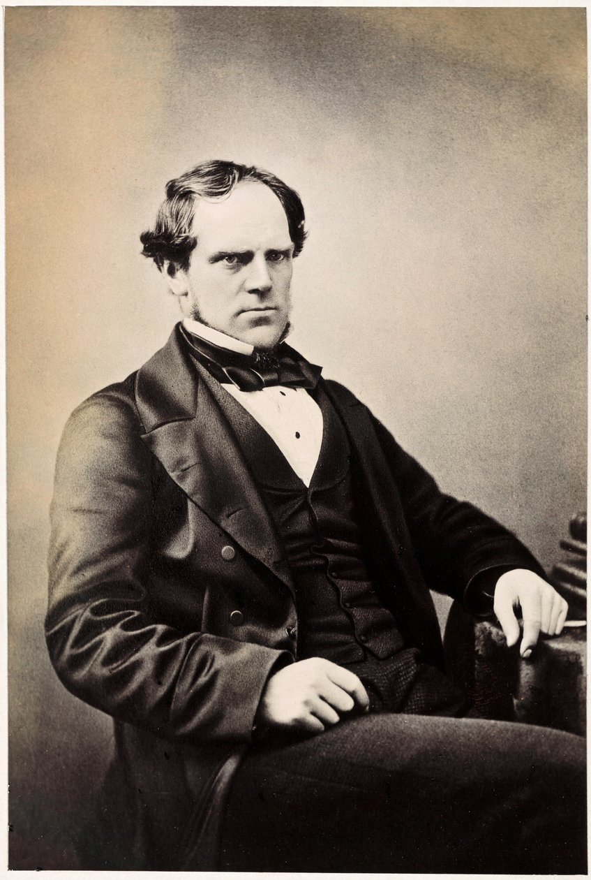 John Ramsbottom, engelsk jernbaneingeniør, ca. 1850 af Frederick (attr. to) Barnard