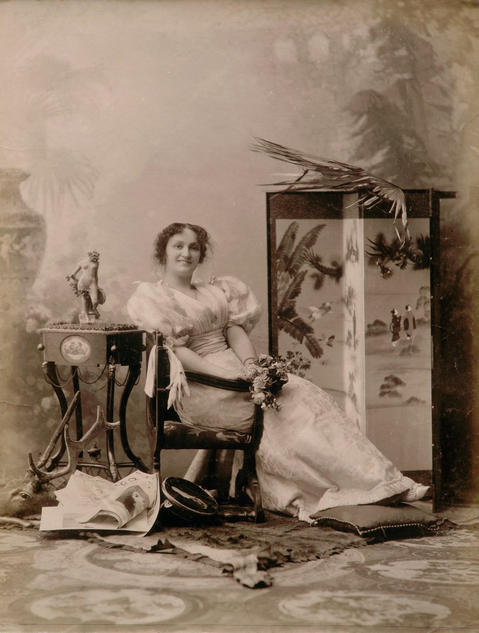 Lyrisk den skuespillerinde - Teaterskuespillerinde af Henry Charles Fehr