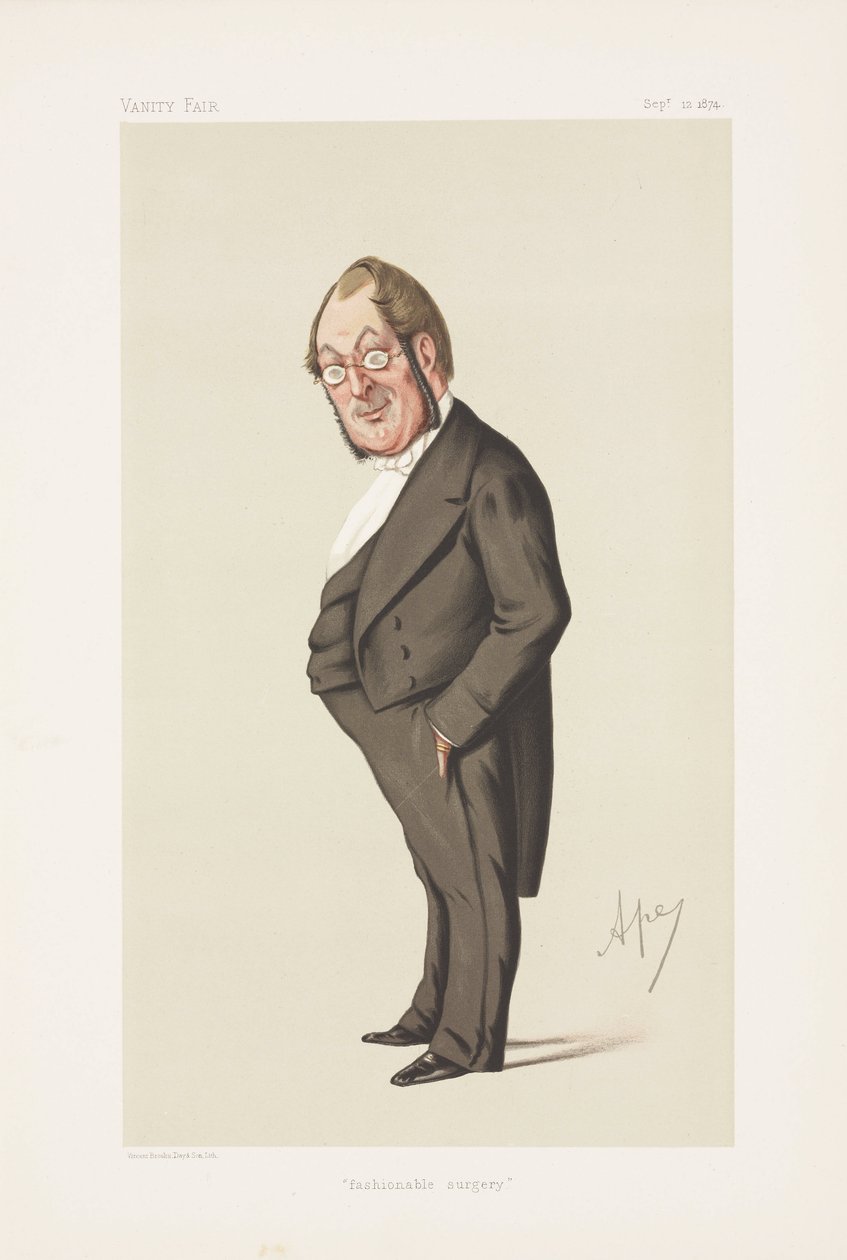 Oscar Clayton, kirurg af Frederick (attr. to) Barnard