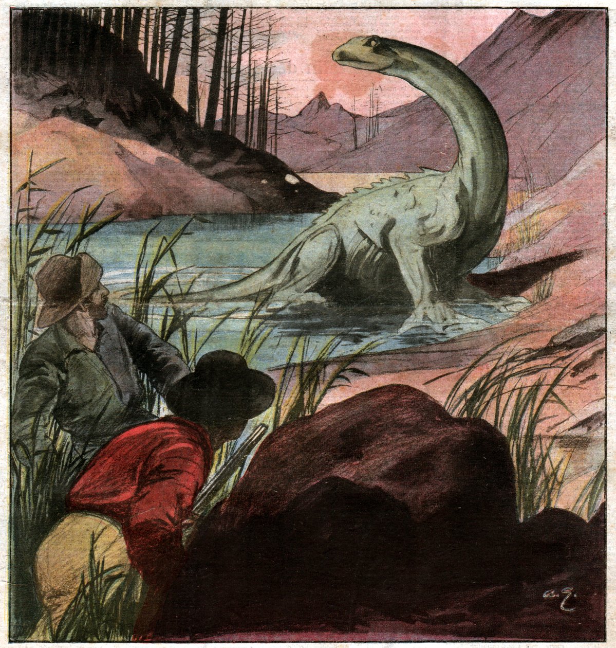 Plesiosaur. Plesiosaur af John Pardon