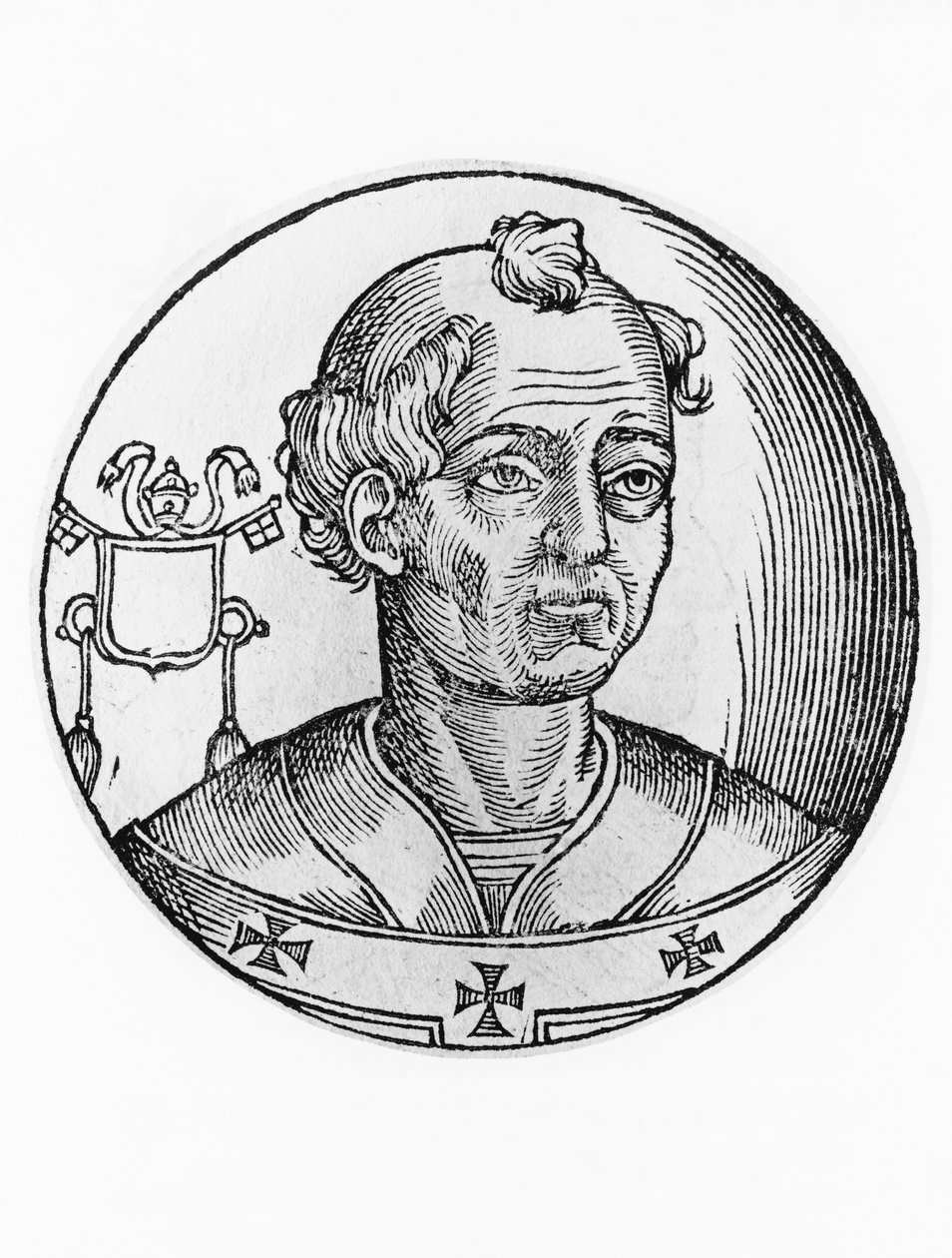 Portræt af Anastasius III (død 913) af William Walcutt
