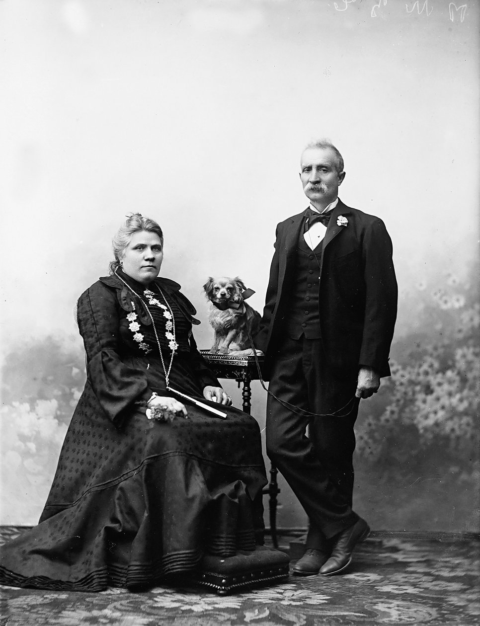 Portræt af hr. og fru Guerrini af Henry Charles Fehr