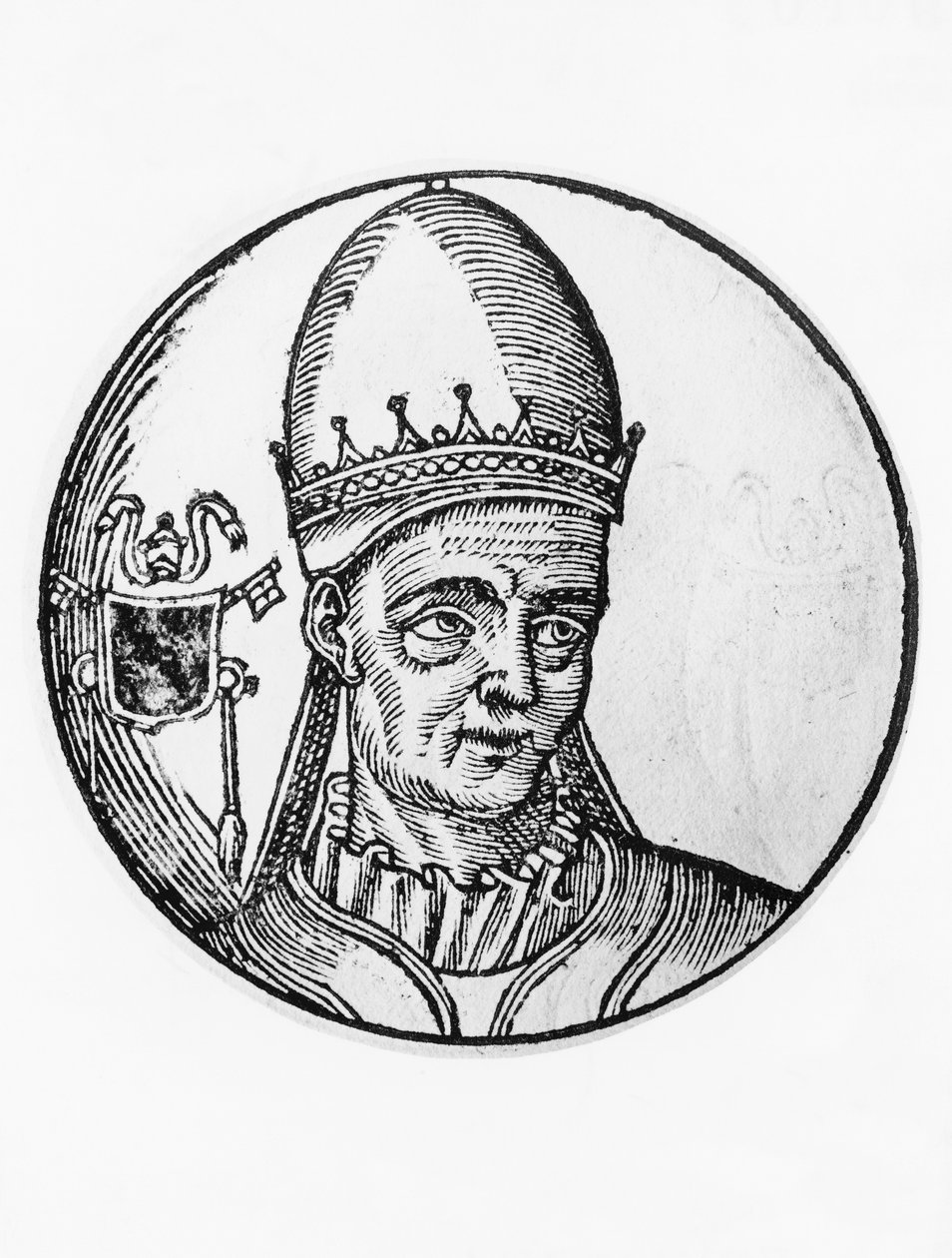 Portræt af Valentine (800-827) af William Walcutt
