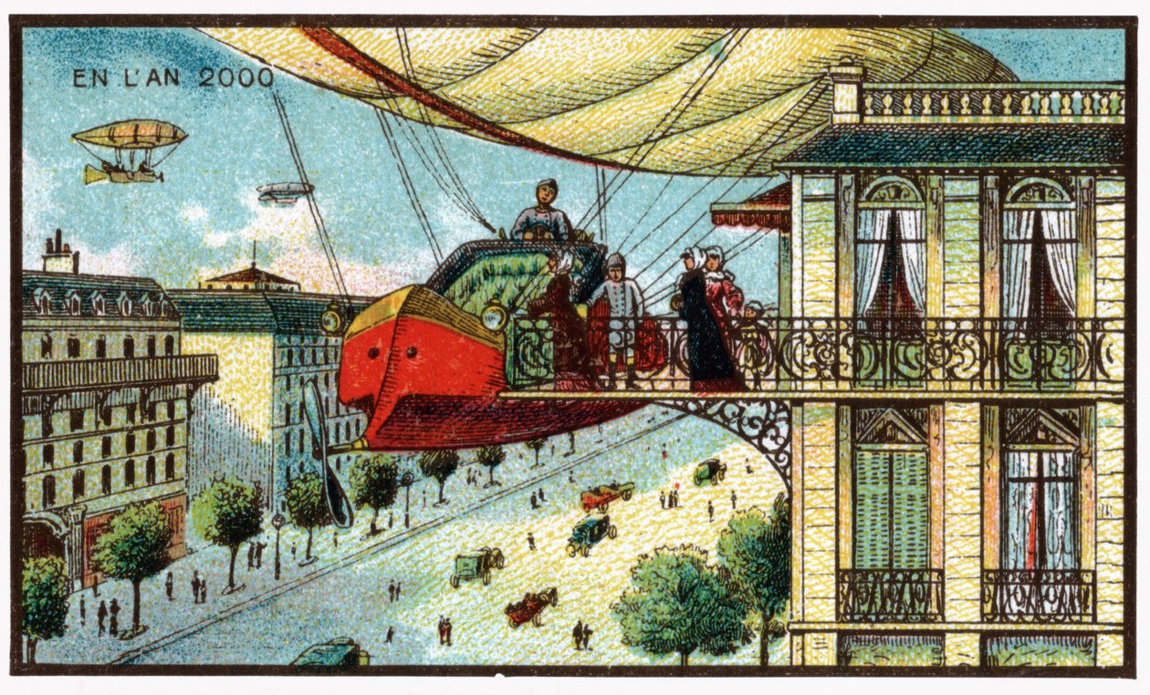 Privat zeppelin, ca. 1910 af . .
