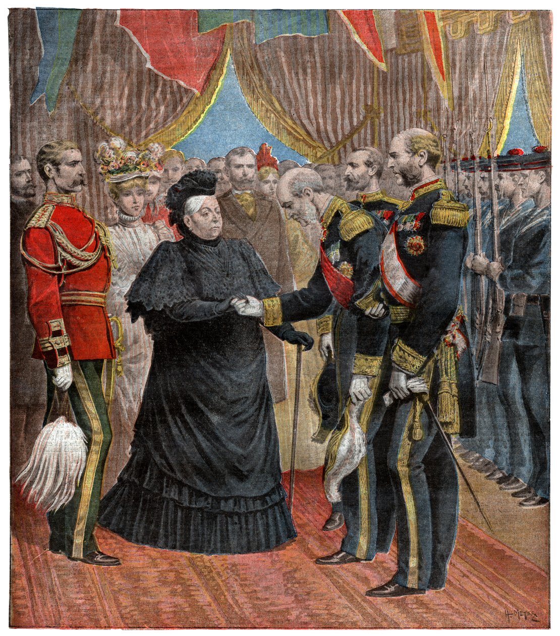 Dronning Victoria af . .