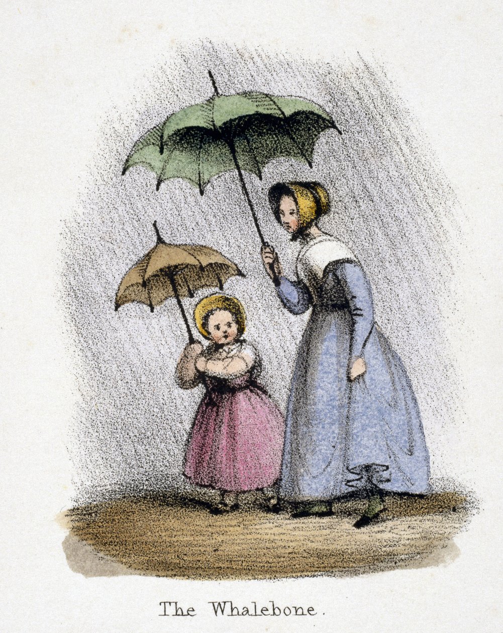 Regner, ca 1845 af Frederick (attr. to) Barnard