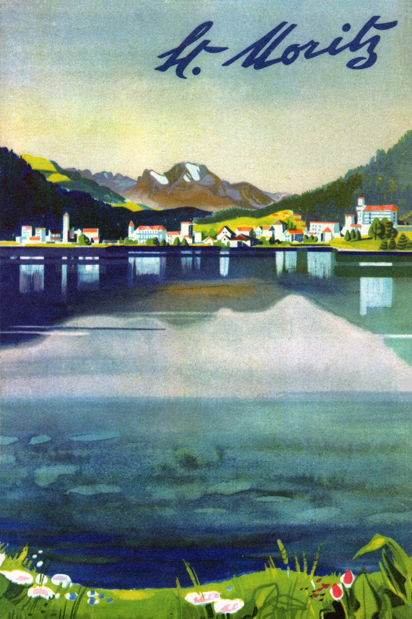 St Moritz, ca 1930 af . .