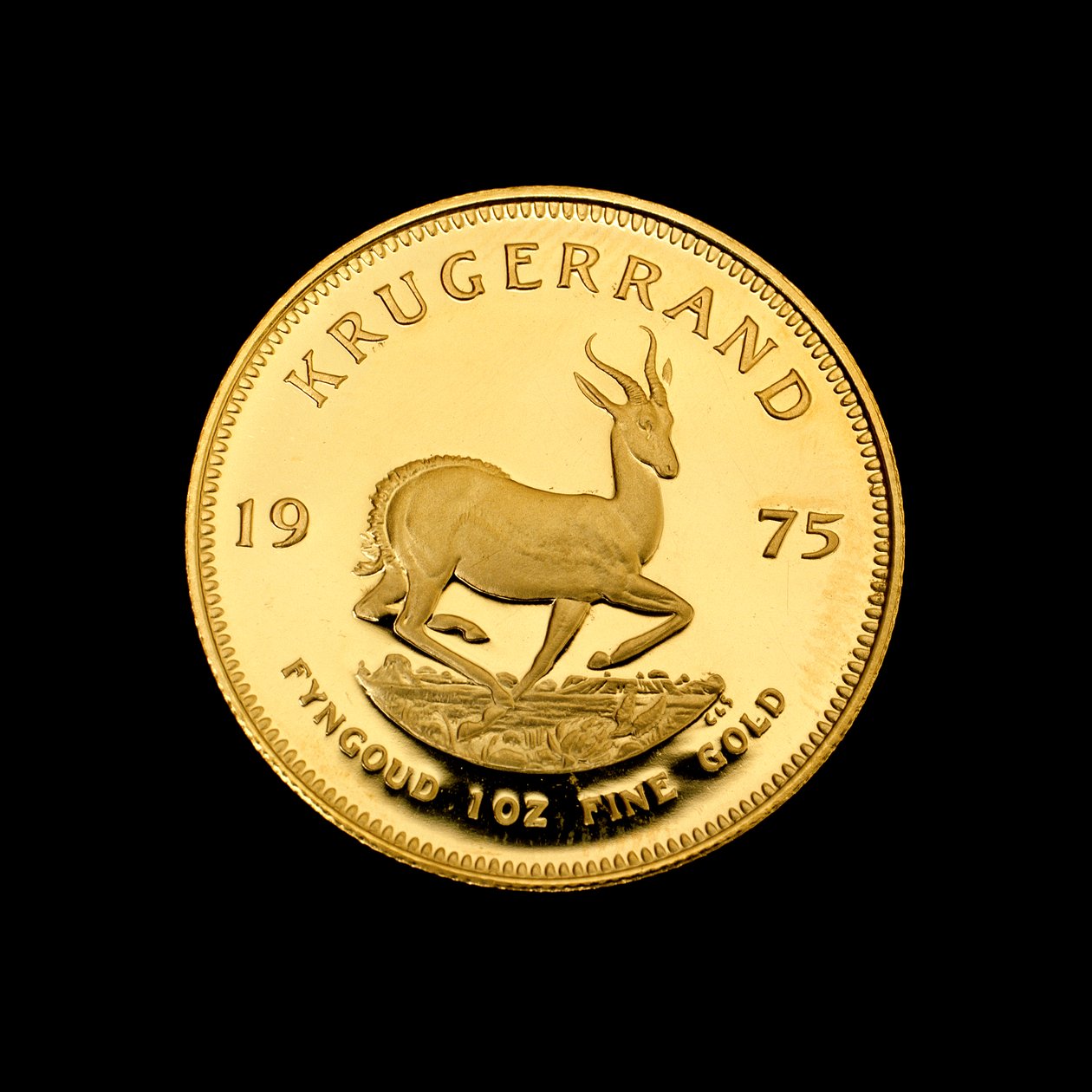 Krugerrand - Berømt sydafrikansk guldmønt af Hippolyte Lalaise Devéria