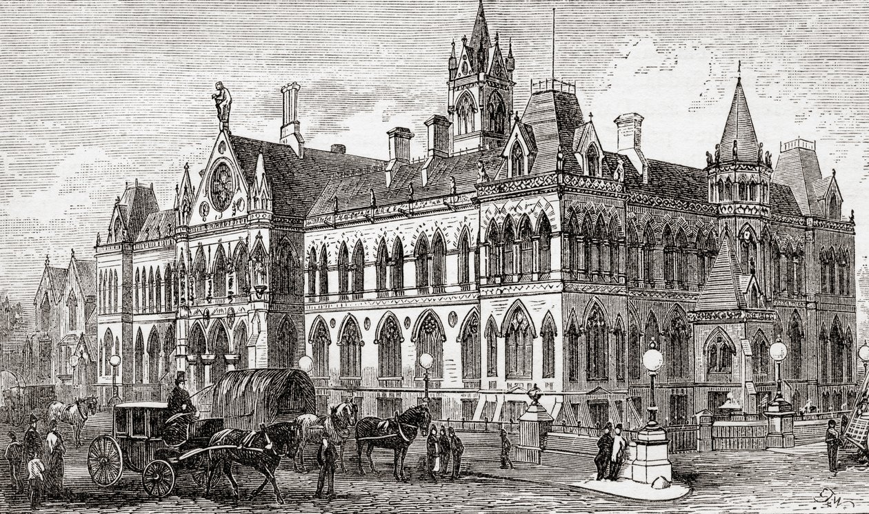 Manchester Assize Courts, Manchester, England af . .