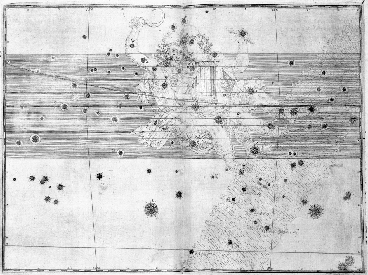 Stjernebilledet Tvillingerne af Frederick (attr. to) Barnard
