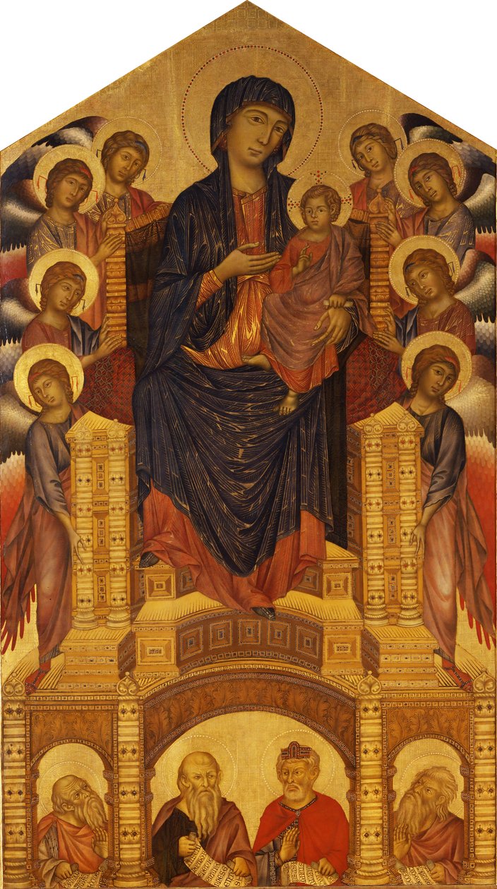 Majestæt af Santa Trinita af Cimabue