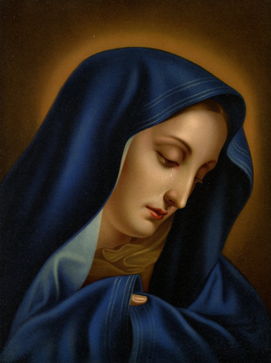 Mater Dolorosa af after Carlo Dolci