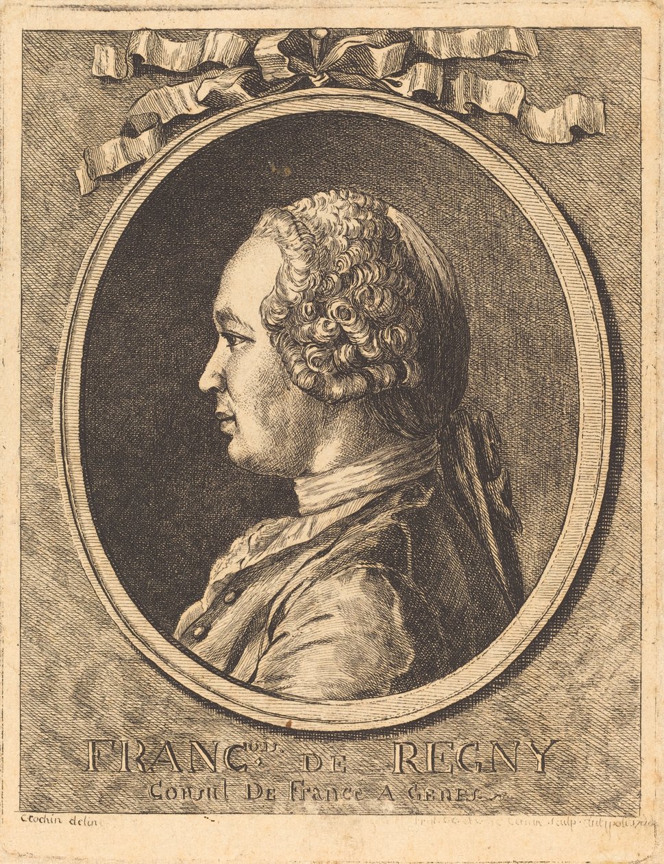 Francois de Regny af after Charles Nicolas Cochin II