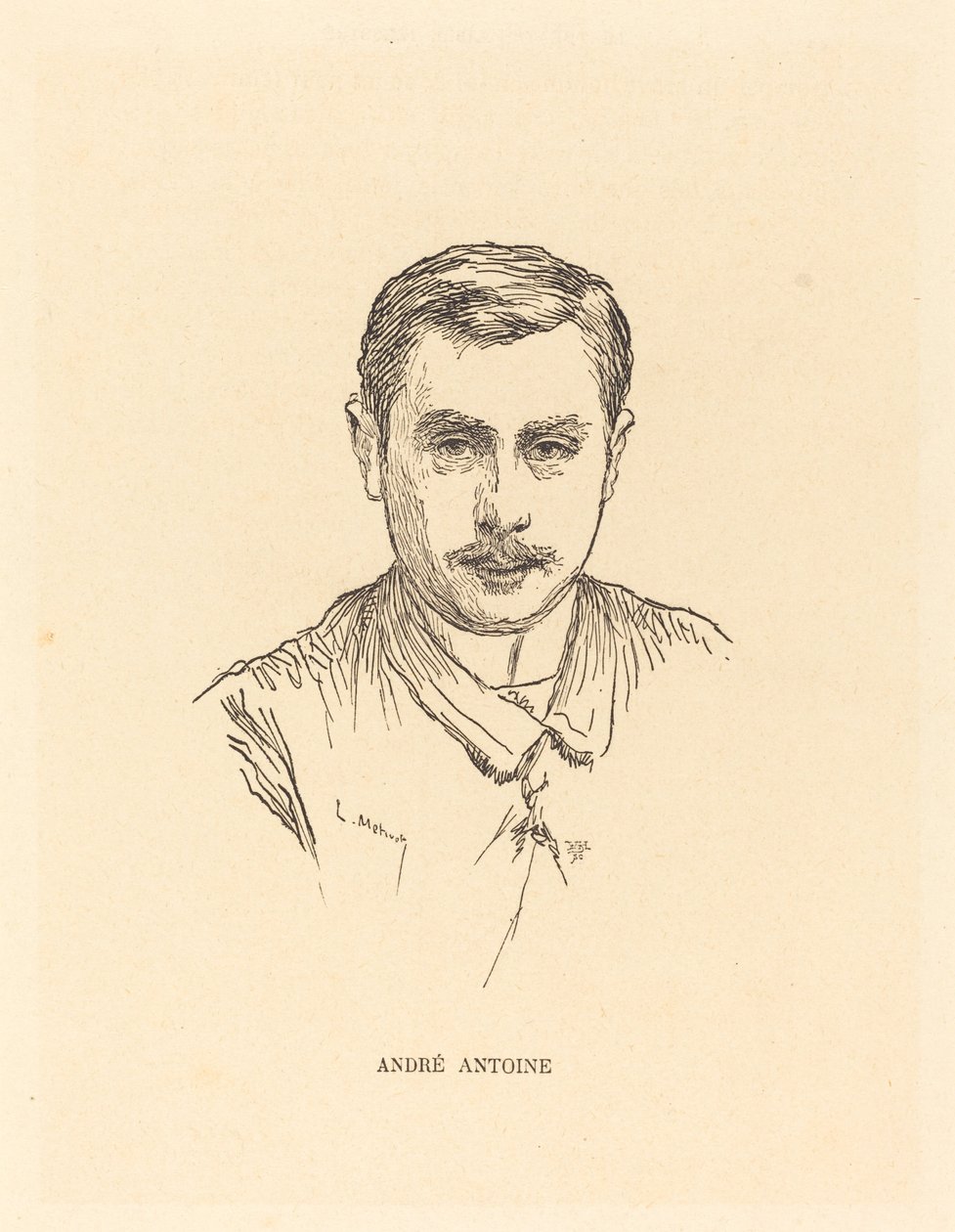 André Antoine af after Lucien Métivet
