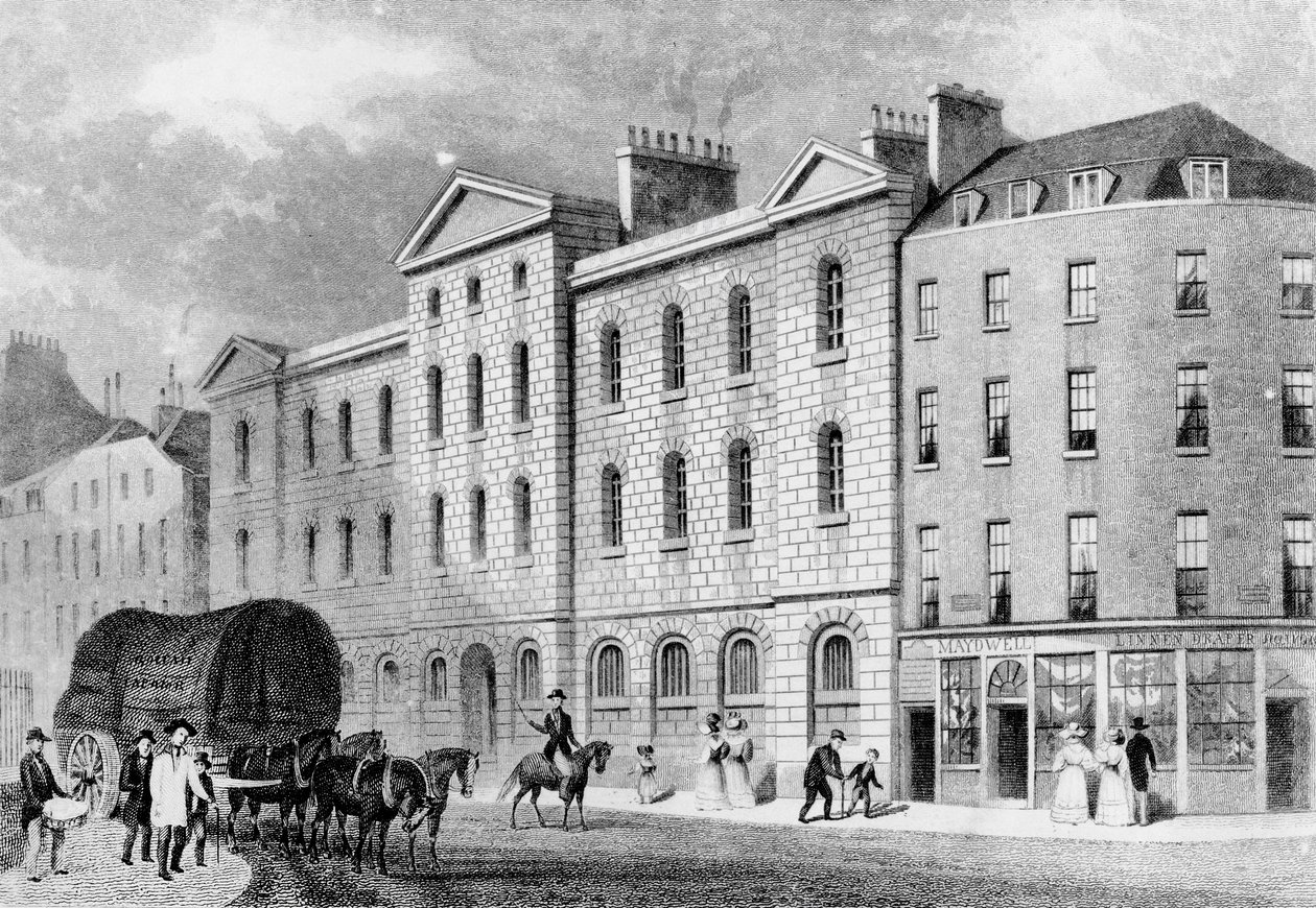 Giltspur Street Count, 1831 af Thomas Hosmer after Shepherd