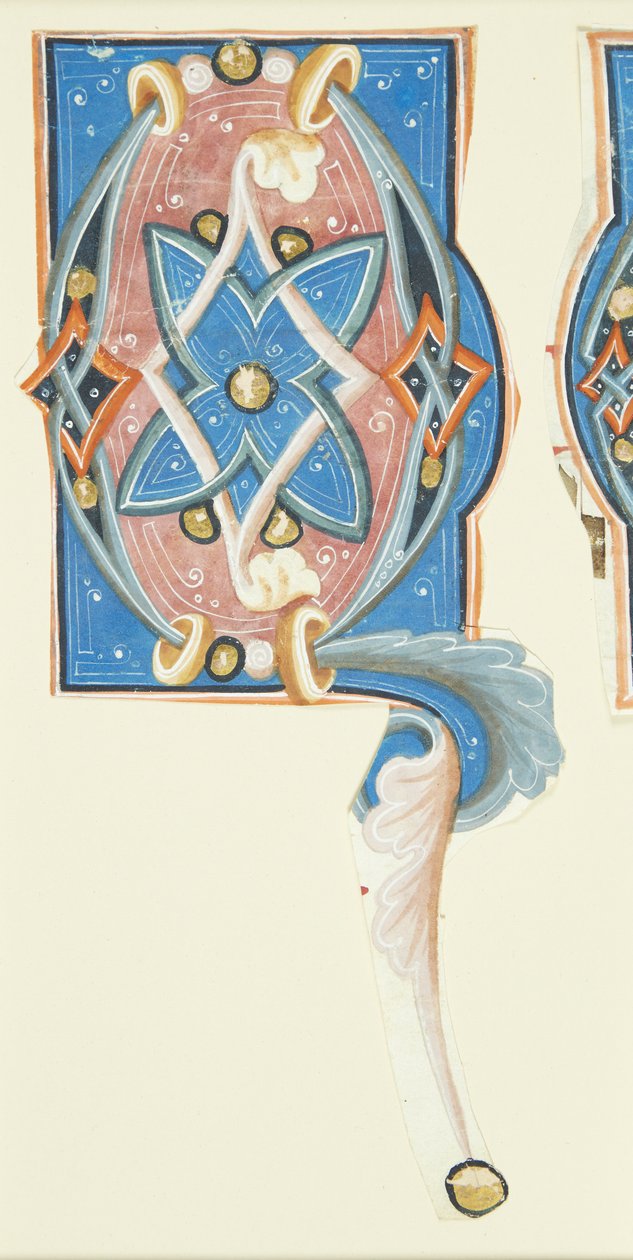 Ornamenteret initial Q af after Ubekendt