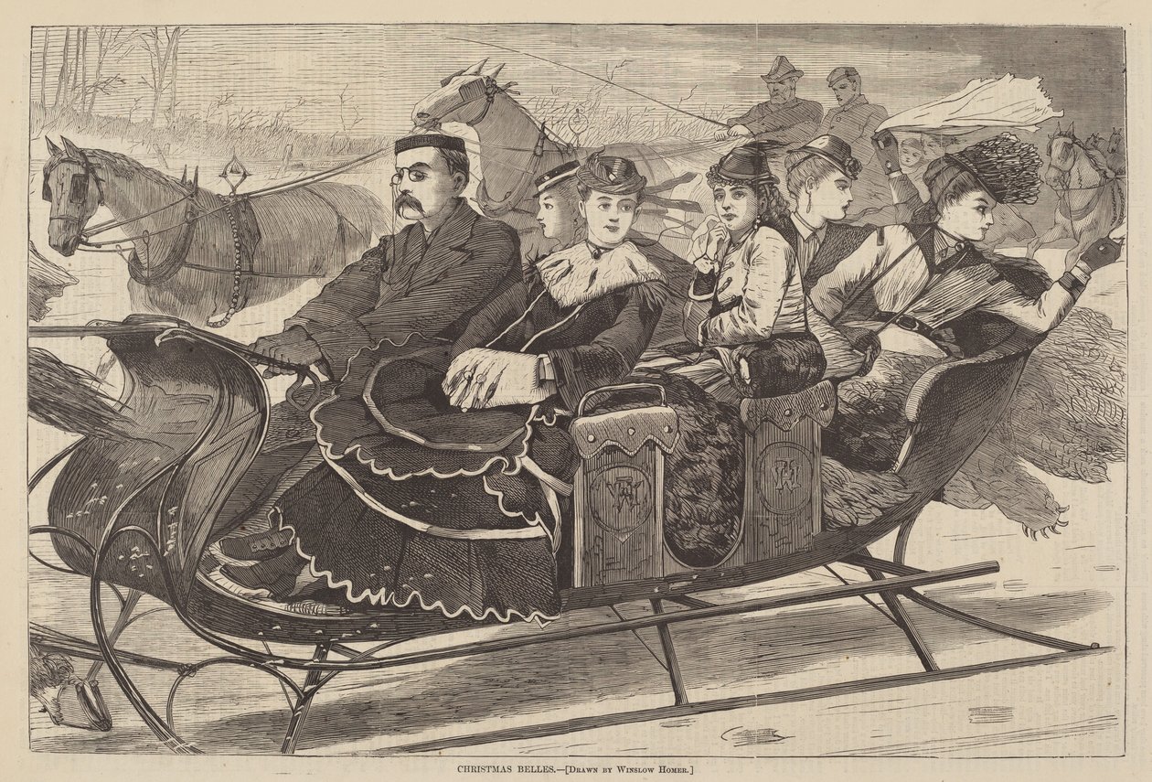 Juleklokker af after Winslow Homer