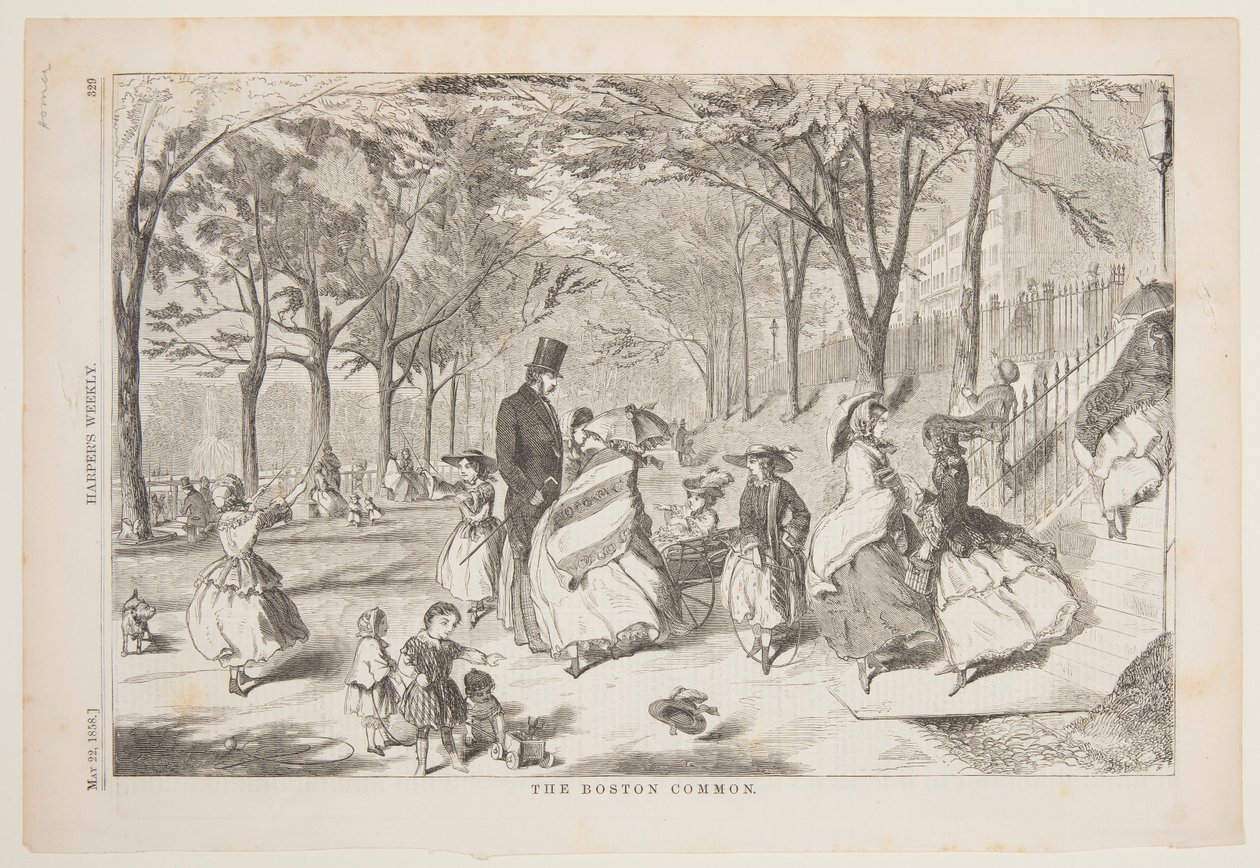 Boston Common af after Winslow Homer