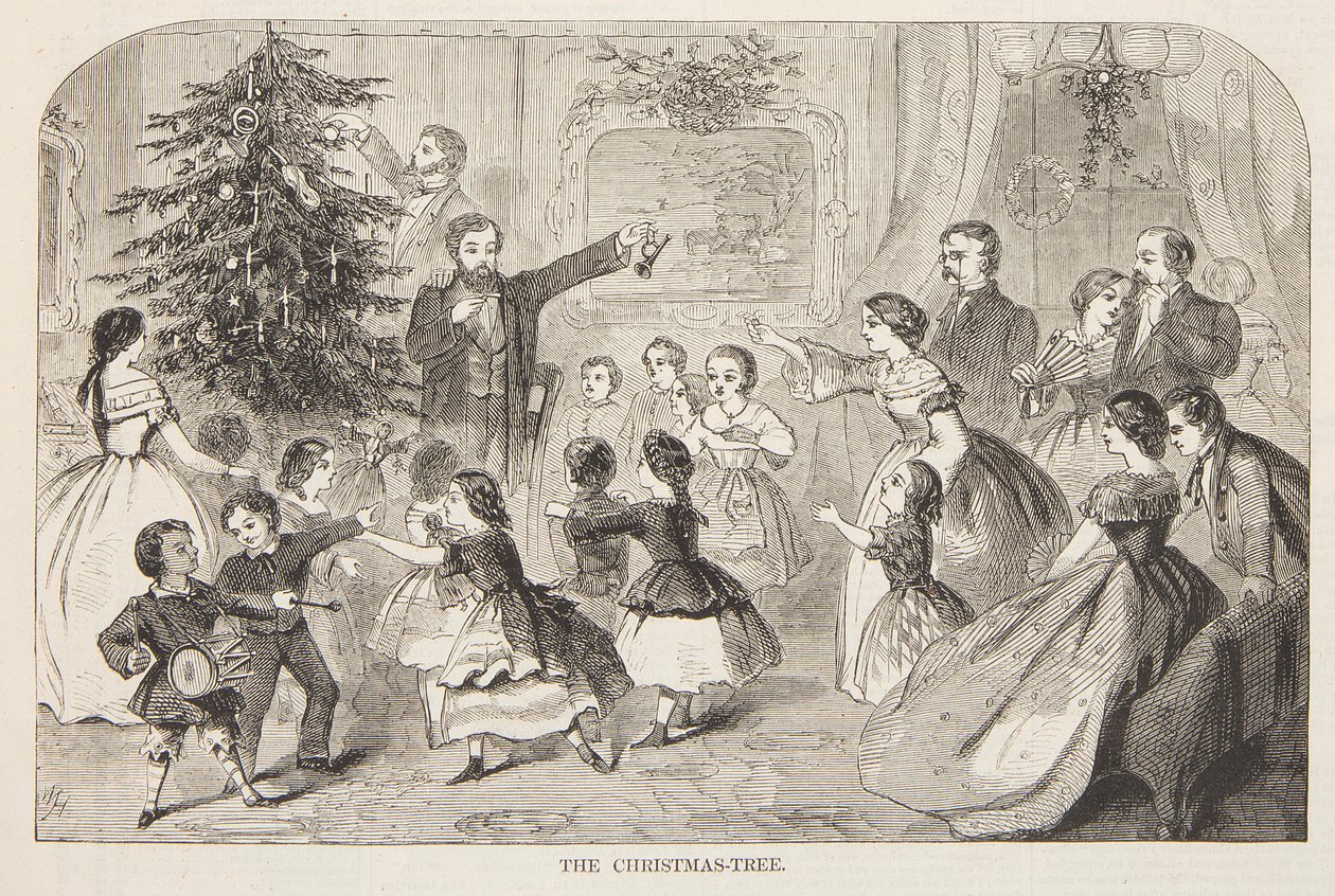 Juletræet af after Winslow Homer
