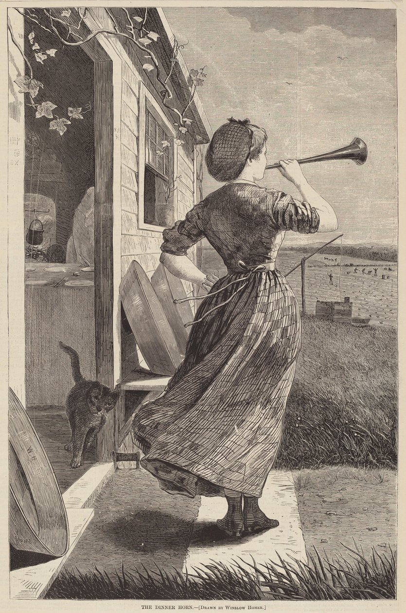 Middagshornet af after Winslow Homer