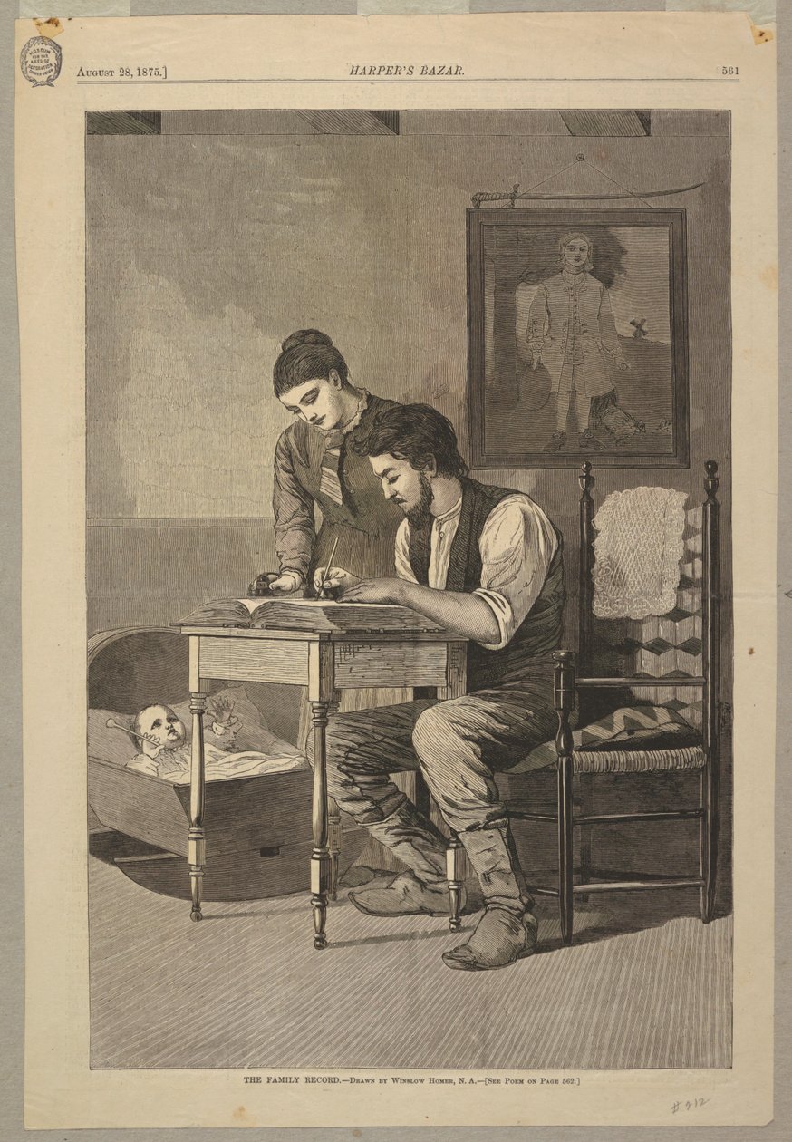 Familiejournalen af after Winslow Homer