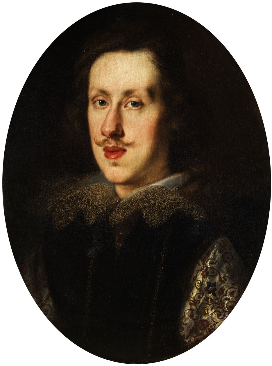 Portræt Wohl Cosimo II af Medici af anonymous painter in the style of Justus Sustermans