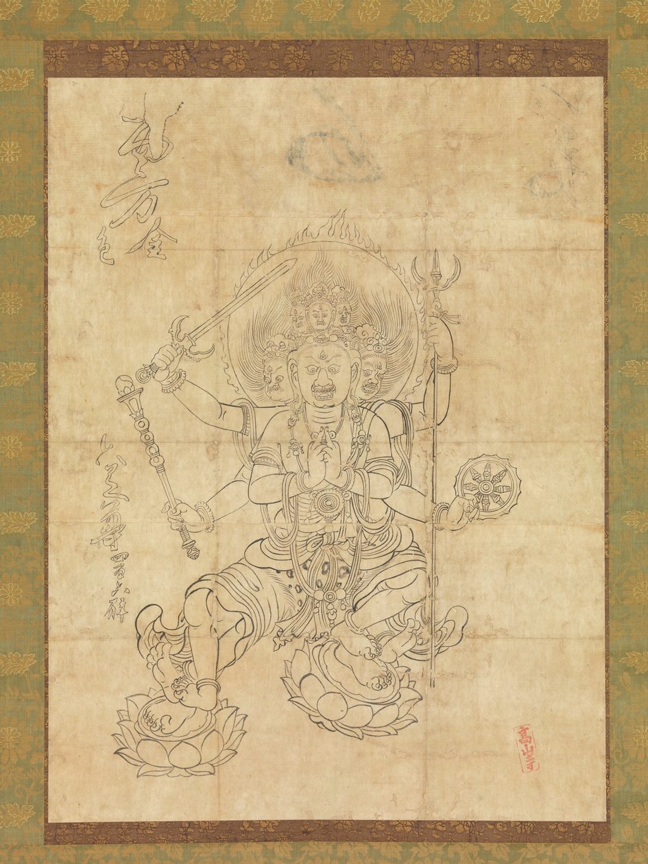 Daiitoku Myō af anonymous 