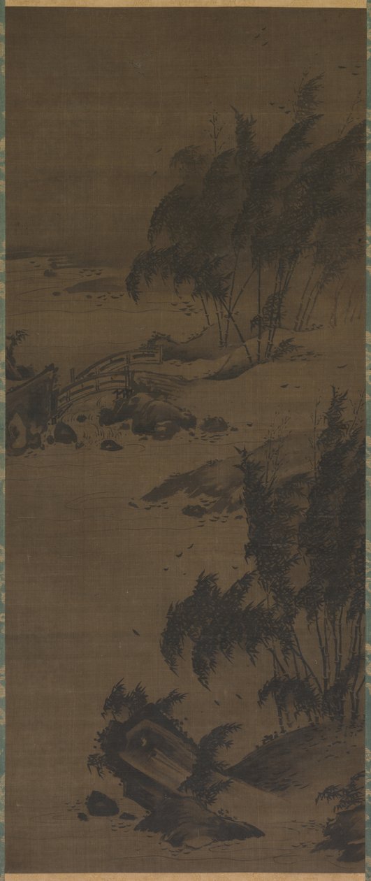 Bambus i vinden af attributed to Genga
