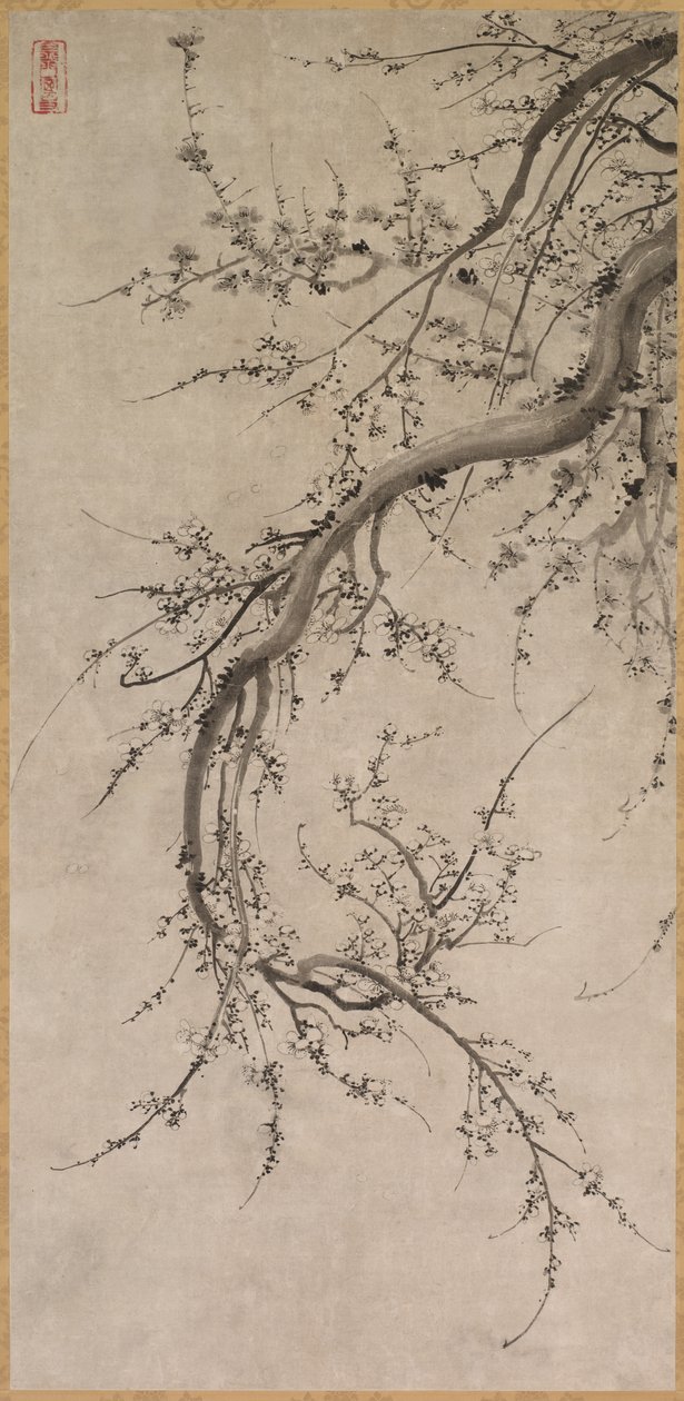 Prunus af attributed to Kano Einō