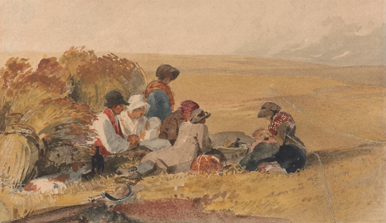 Høstmændene af attributed to Peter DeWint