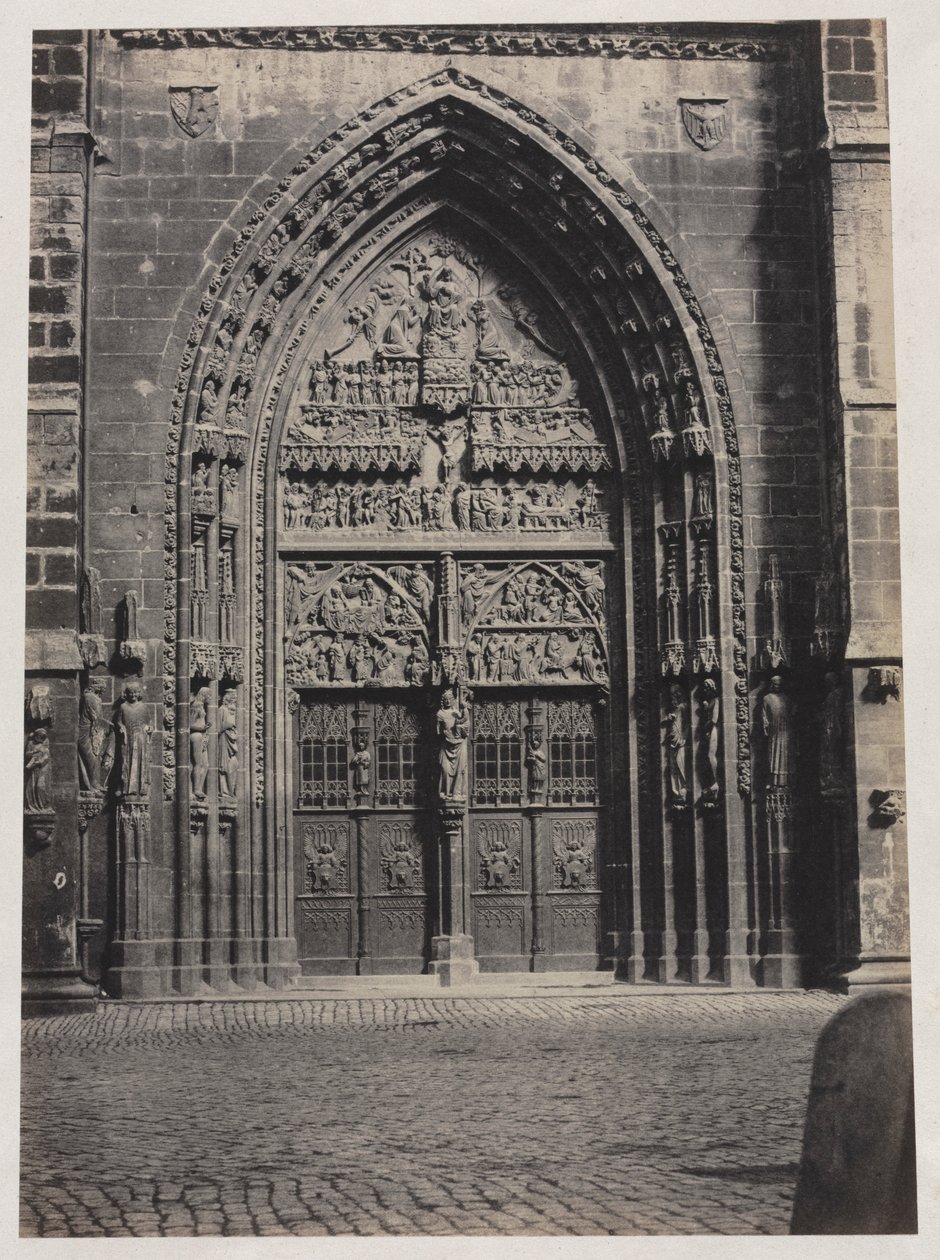 Indgang, St. Lorenz-katedralen, Nürnberg af attributed to Schrag
