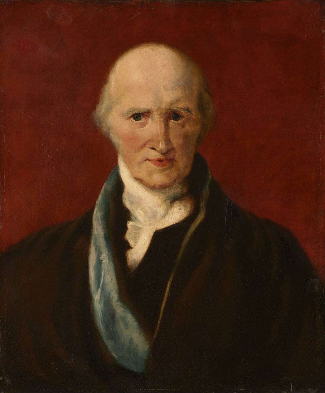 Portræt af Benjamin West af copy after Thomas Lawrence