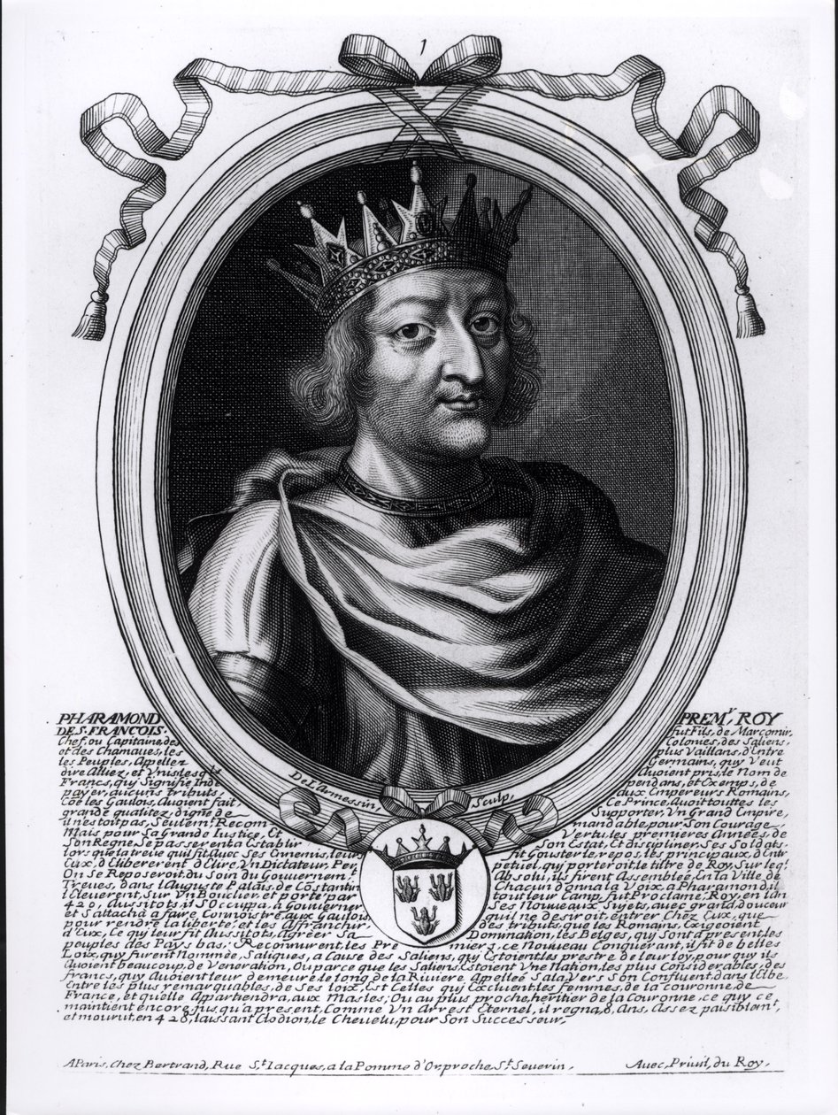 Pharamond (d.427) legendarisk konge af Frankrig, fra 