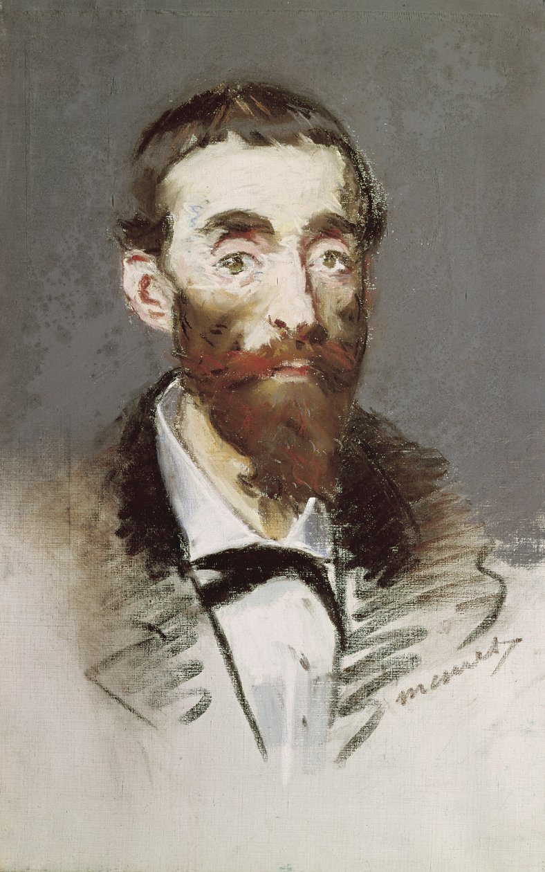 Ernest Cabaner (pastel) af Édouard Manet