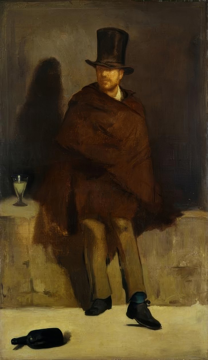 Absintdrikkeren af Édouard Manet