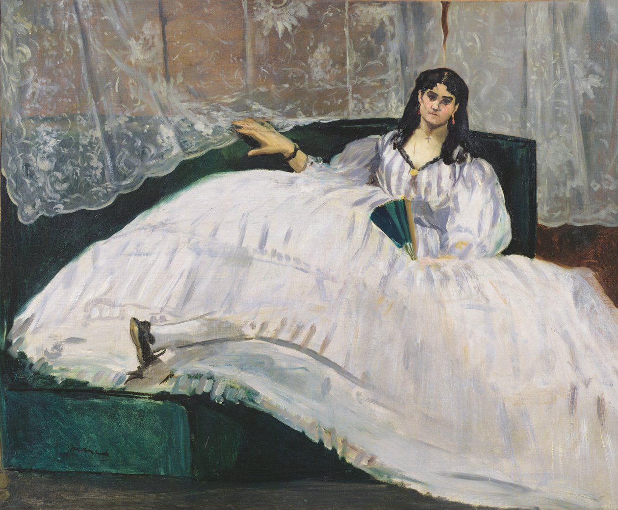 Portræt af Jeanne Duval, 1862 af Édouard Manet