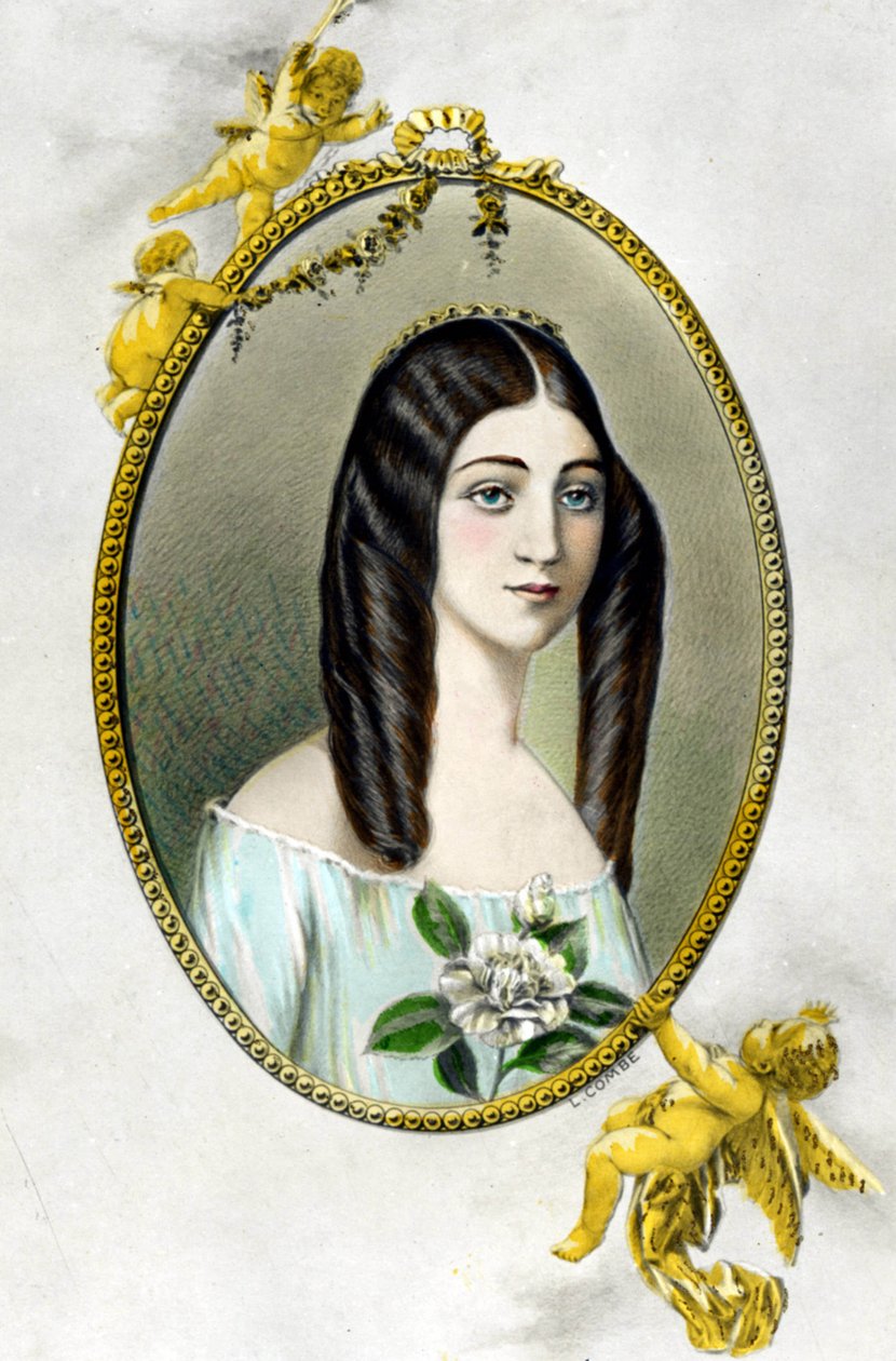 Marie Duplessis af Édouard Viénot